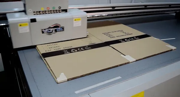 Цифровая струйная печать на гофрокартоне