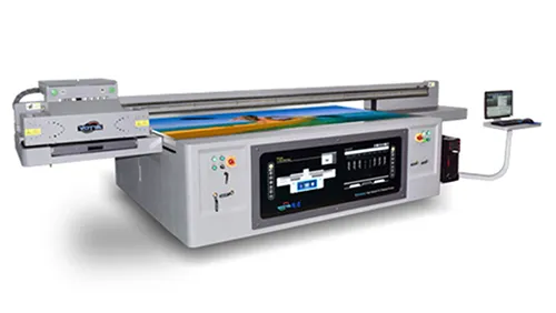 Широкоформатный планшетный УФ-принтер с высоким разрешением печати, YD-F2513R5